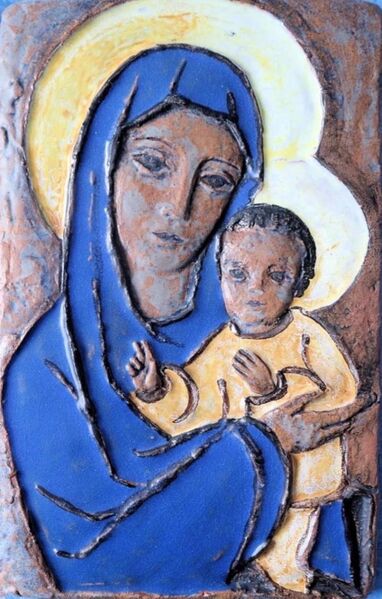 Datei:6911 KarlsruherMajolika Wandrelief LFG.jpeg