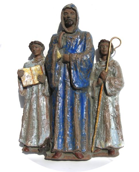 Datei:Sankt Benedikt Relief Abtei Münsterschwarzach.jpg